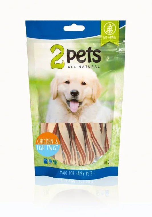 2pets Chicken n fish twist - Image 1