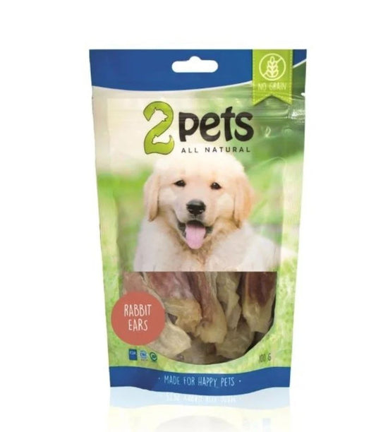 2pets Kanin öra 100g