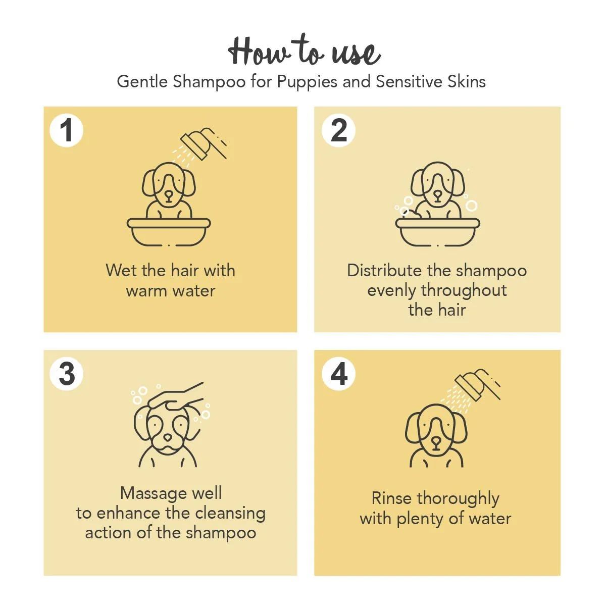 Yuup! Home Gentle Shampoo for Puppies and Sensitive Skins - Image 2